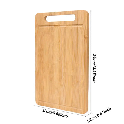Thick Bamboo Cutting Board – Meat & Veggies Chopping