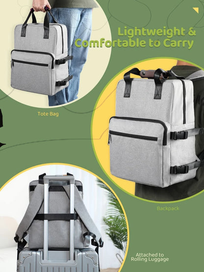 4-Piece Dog Travel Bag Set – Multi-Function Pet Organizer Backpacks