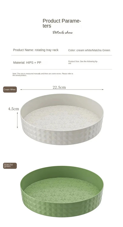 360° Turntable Organizer – For Spices, Cosmetics & More