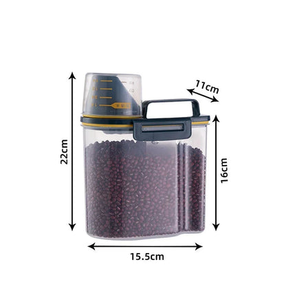 Pet Food Storage Container – Sealed Bin for Dog & Cat Food